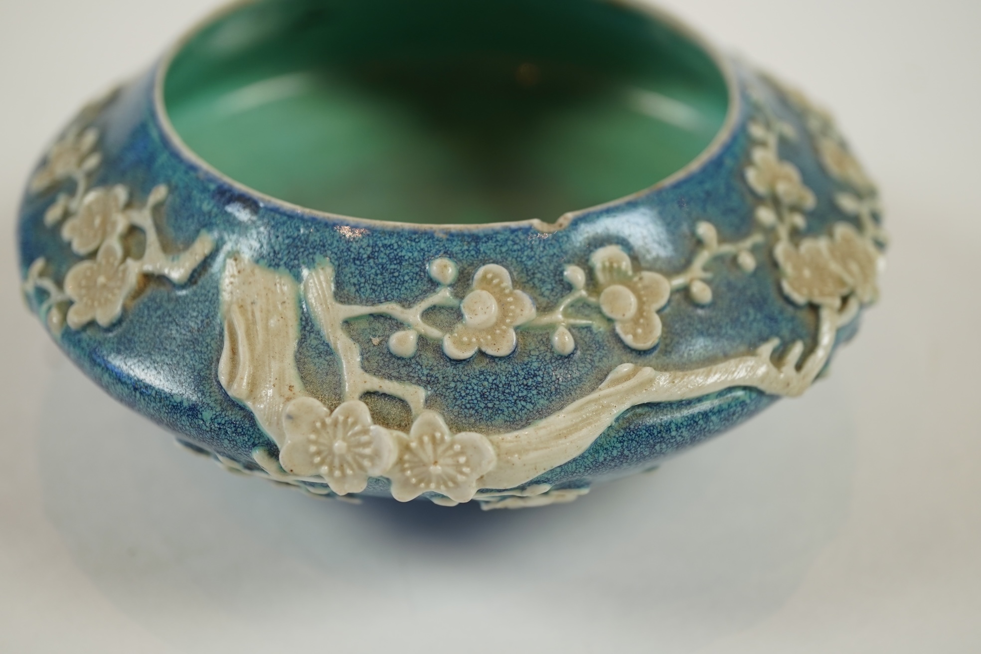 A Chinese robin’s egg glazed brushwasher, late 19th century